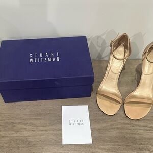 Stuart Weitzman Nude Heels Worn Once